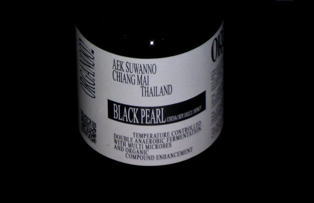 ORGANUM anaerobic organic coffee light filter specialty speciality roast Thailand front jar