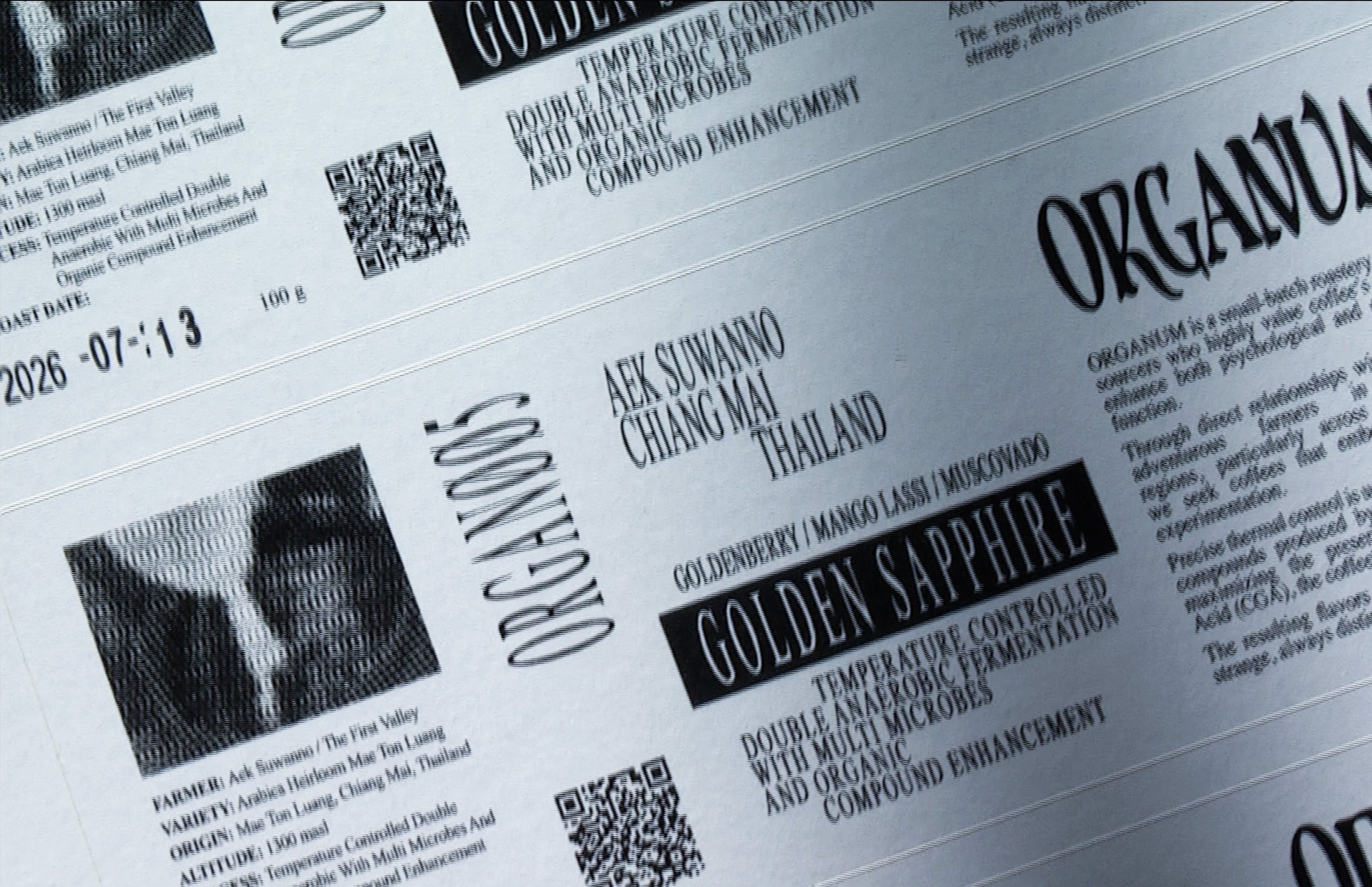 ORGANØØ5 GOLDEN SAPPHIRE